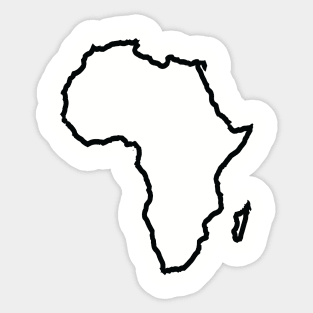 Africa Sticker